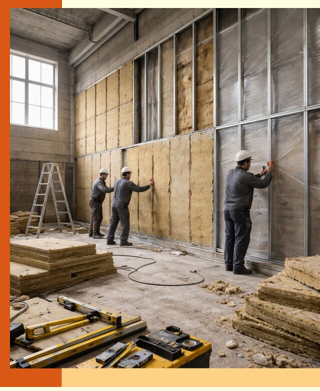 Утепление спортивного зала в Алексеевке качественно и недорого