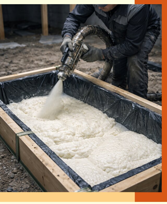 Заливка ППУ в формы в Алексеевке от 2531 руб. — утепление форм под ключ | ТепломастерЛкв