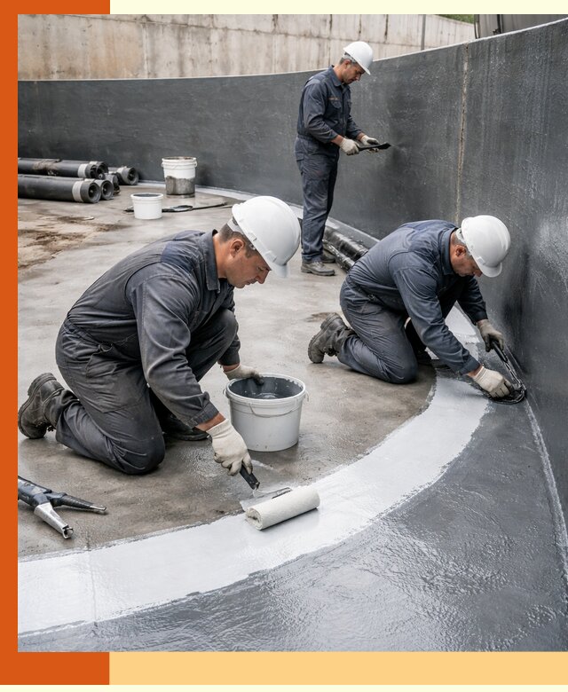 Гидроизоляция резервуара для топлива в Алексеевке